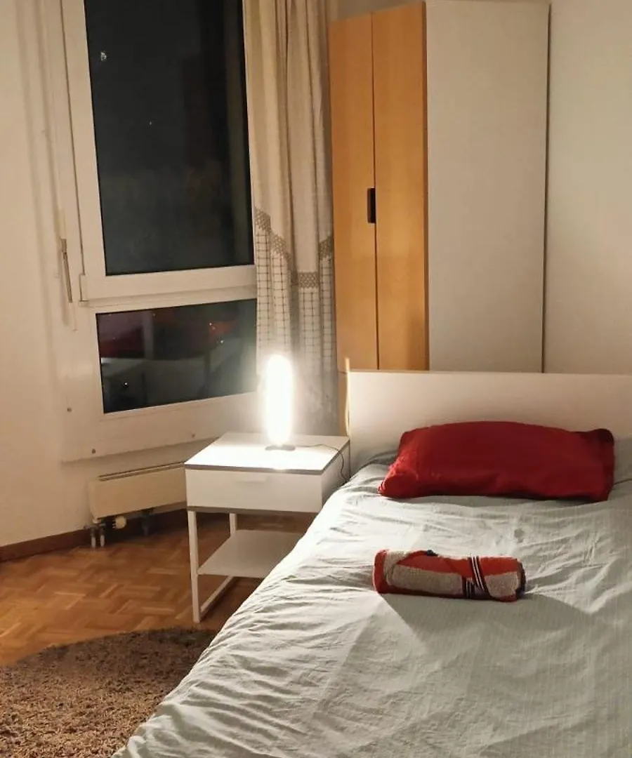 Jolie Chambre Confortable Dans Un Appartement Geneva